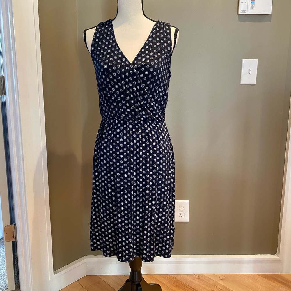 Faux wrap dress